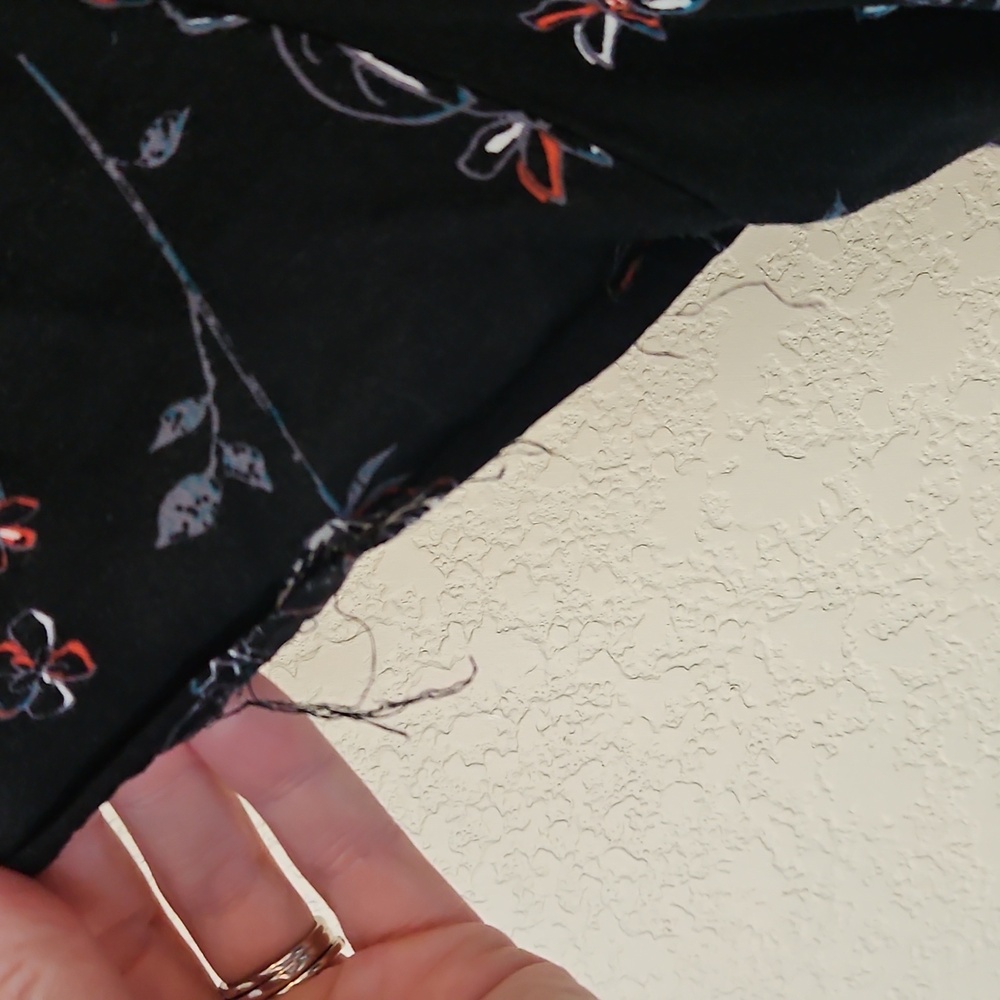 Torrid Black Floral Dress Size 3 - Picture 6 of 7
